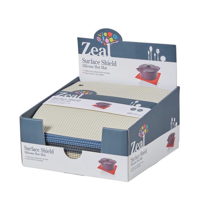 Zeal - Cosy Silicone Hot Mat Large 22x22x0.2cm