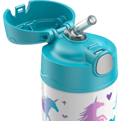 Thermos FUNtainer - Vacuum Insulated Drink Bottle 355ml Unicorn