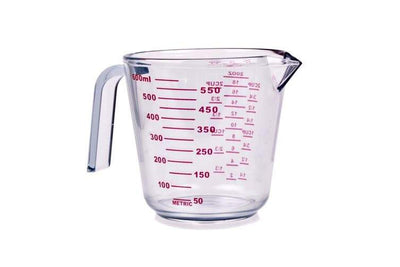 Appetito - 2 Cup Plastic Measuring Jug 600ml