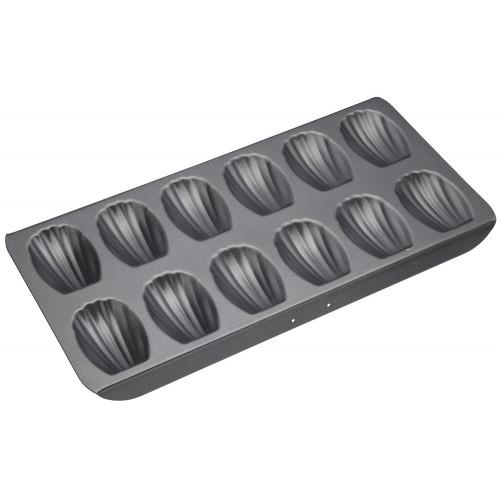 Bakemaster - 12 Cup Madeleine Pan 40x20cm Non-stick