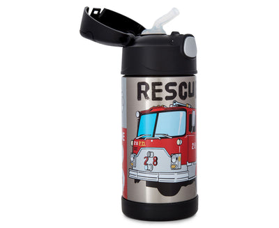 Thermos FUNtainer - Vacuum Insulated Drink Bottle 355ml- Fire Truck