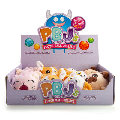 PBJ's - Squishy Bubble Plush Pets
