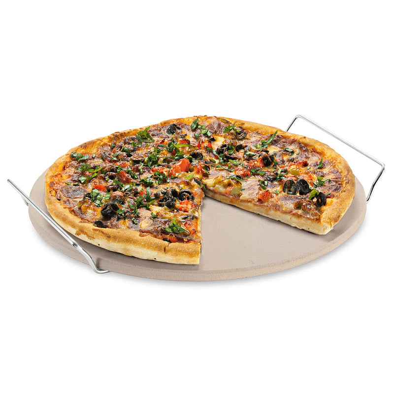 Al Dente - Ceramic Pizza Stone W/Rack 33cm dia