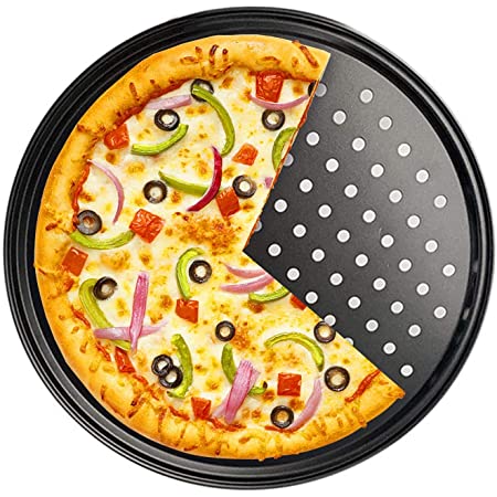 Bakemaster - Round Pizza Crisper 32cm Non-stick