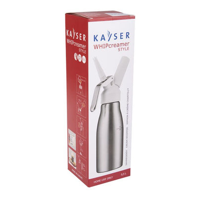 Kayser - Whip "Style" Standard S/S Cream Whipper 500ml