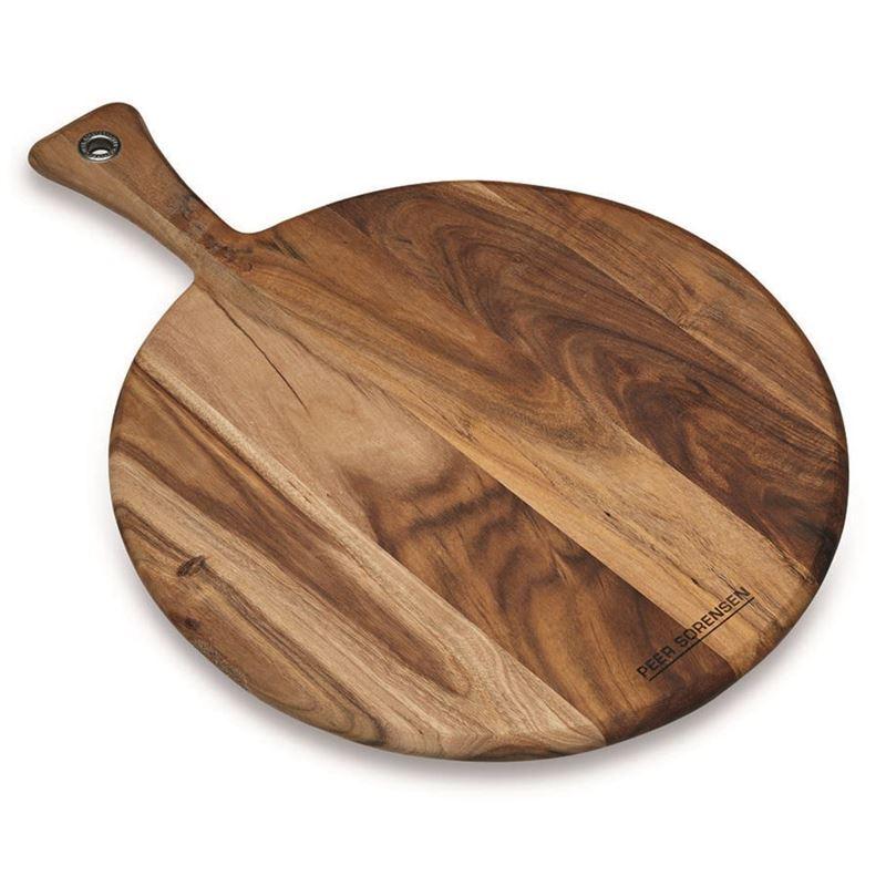 Peer Sorensen - Acacia Wood Round Paddle Serving Board 52 x 40.5 x 1.2cm
