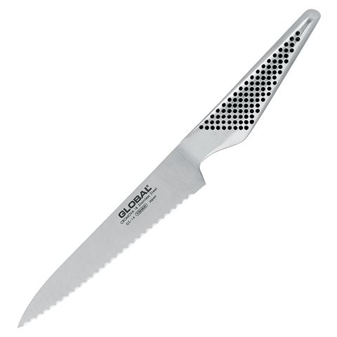 Global - Utility Knife - Serrated Blade 15cm