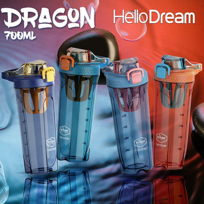 Hello Dream - Sport Shaker Drinking Bottle 700ml