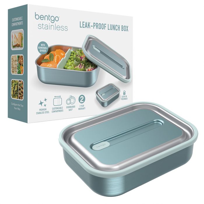 Bentgo - S/S Leak-Proof Lunch Box 1200ml - Aqua