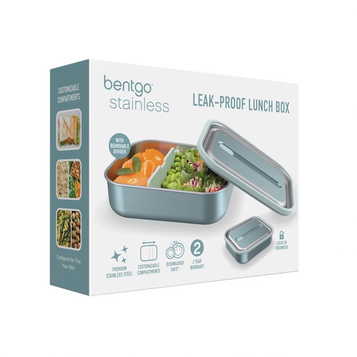 Bentgo - S/S Leak-Proof Lunch Box 1200ml - Aqua