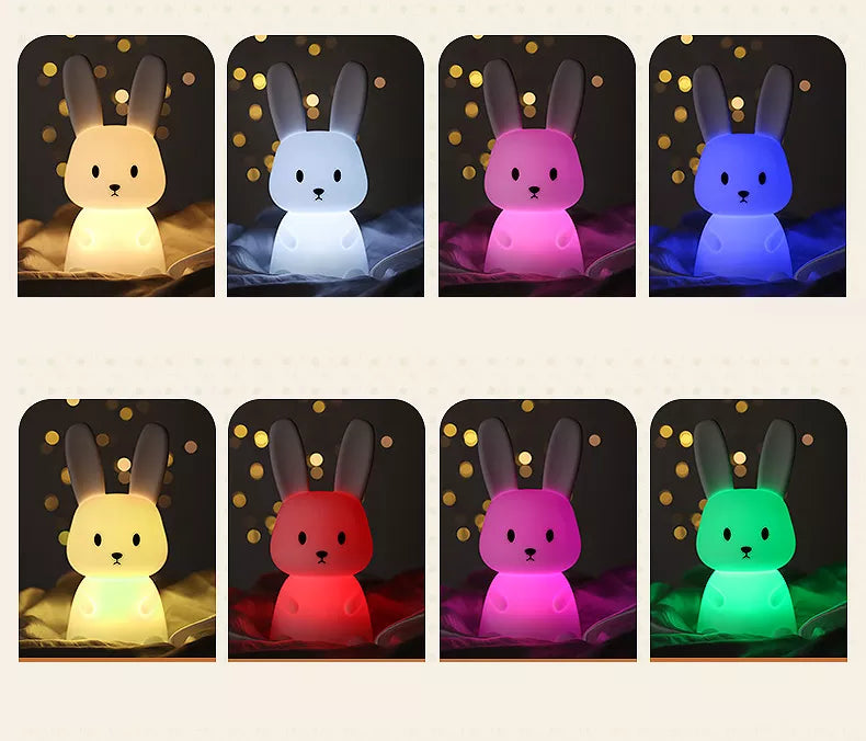 LED Silicone Touch Lamp - BUNNY – STEEL & GLASS