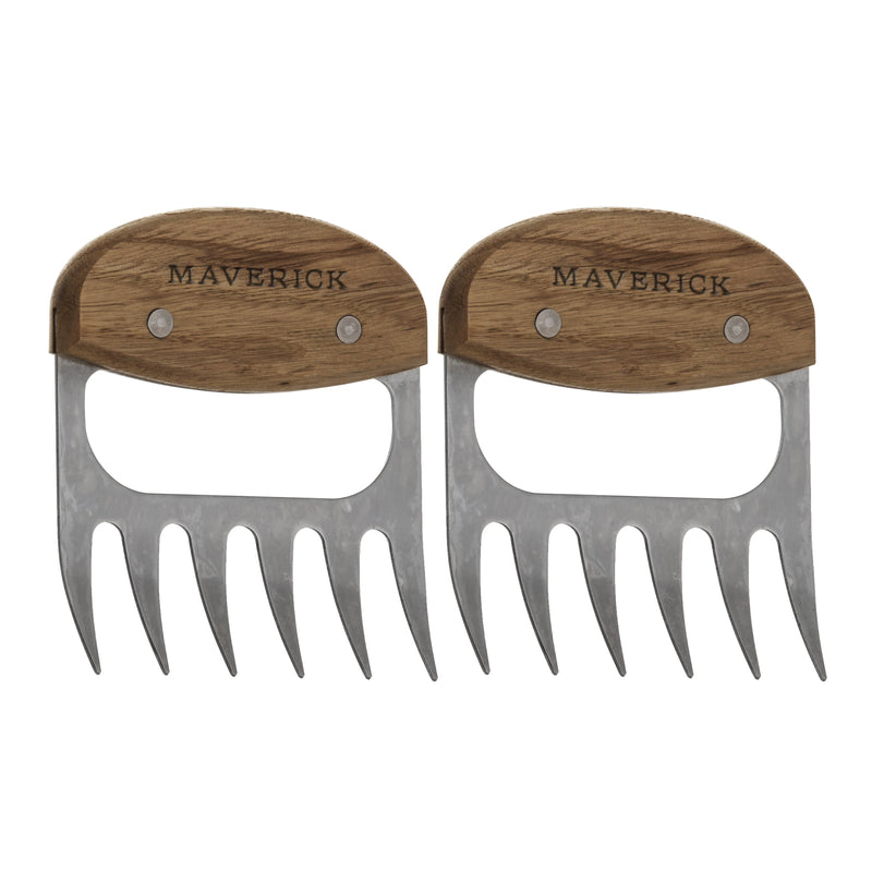 Maverick - Flinders Meat Shredding Claws Acacia- S/S 2pce