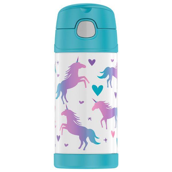 Thermos FUNtainer - Vacuum Insulated Drink Bottle 355ml Unicorn