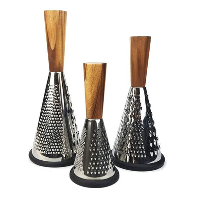 Cerve - Acacia wood handle and stainless steel grater 30cm