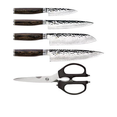 Shun Premier - 6pc Kanso Knife Block set