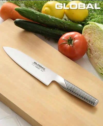 Global - Cook's Knife and Sharpener Set