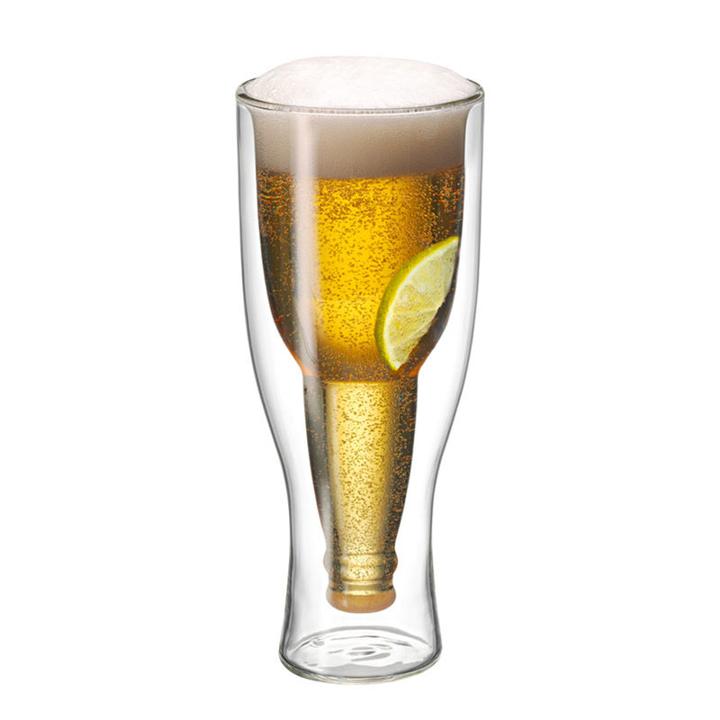 Avanti - Top Up!!! Twin Wall Beer Glass - 400ml
