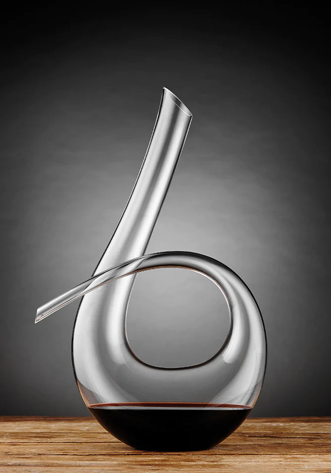 Loop Wine Rack Tempa Quinn - Loop Wine Decanter 1500ml – STEEL & GLASS