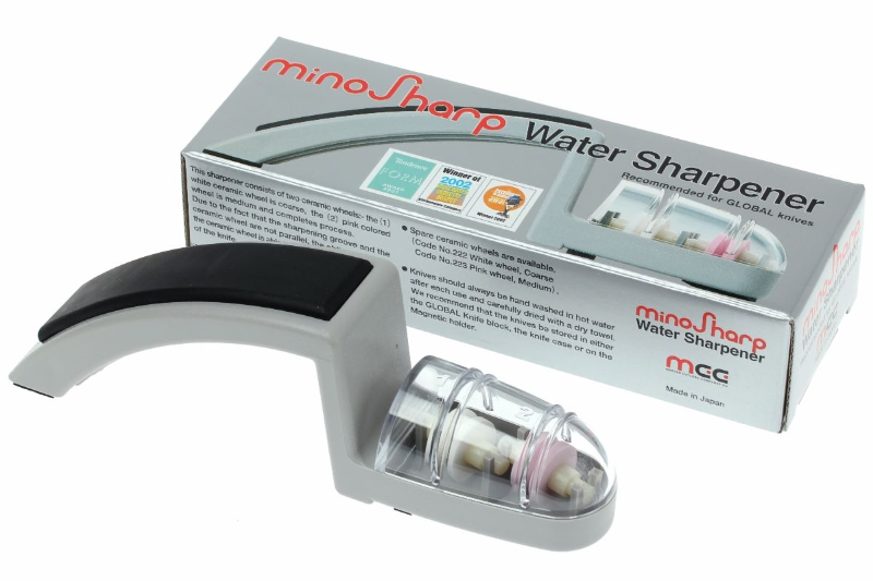 Global - Minosharp 2 Stage Ceramic Water Sharpener