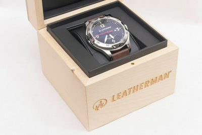 Leatherman - Limited Edition Brown leather Timepiece - Swiss Made