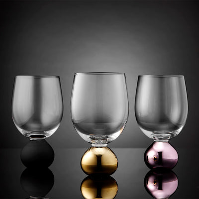 Tempa Astrid - Gold 2pk Wine Glass
